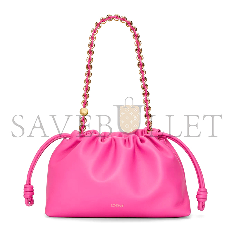 L0ew* medium flamenco purse in mellow nappa lambskin 0124033 (30*20*10.5cm)